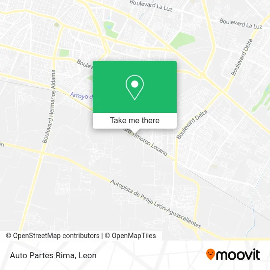 Auto Partes Rima map