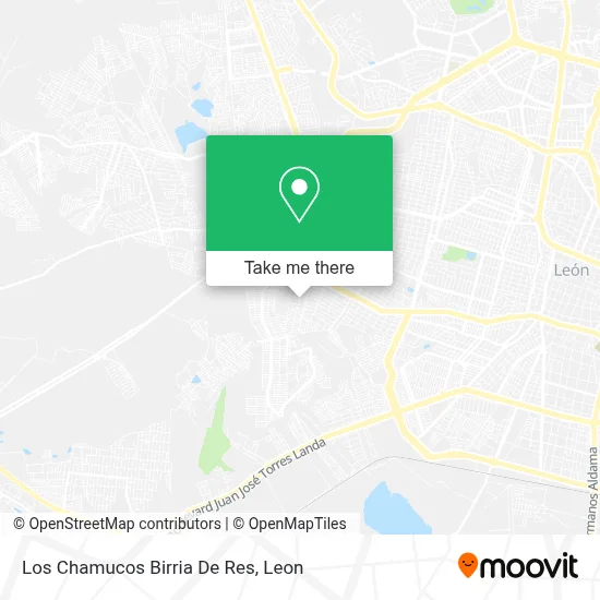 Los Chamucos Birria De Res map