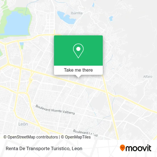 Renta De Transporte Turistico map
