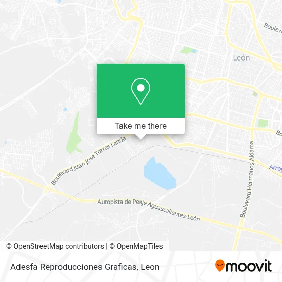 Adesfa Reproducciones Graficas map