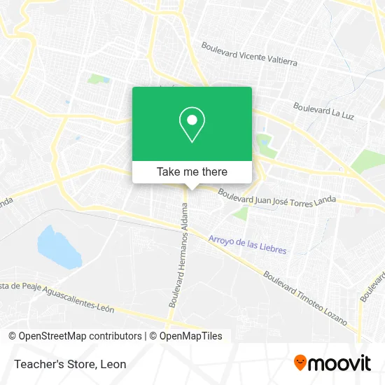 Teacher's Store map