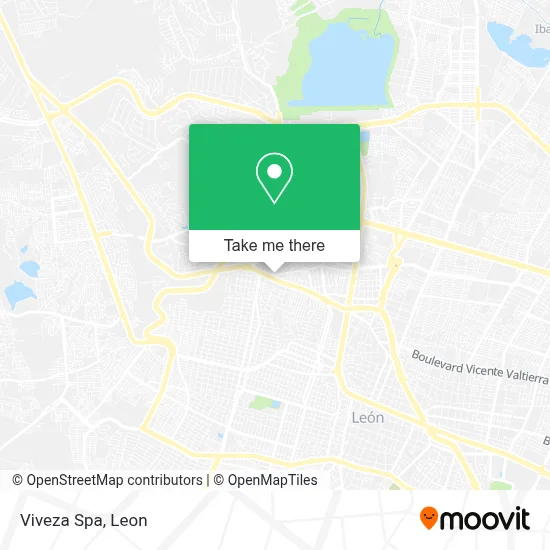 Viveza Spa map