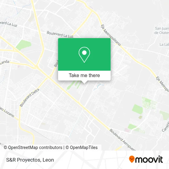 S&R Proyectos map