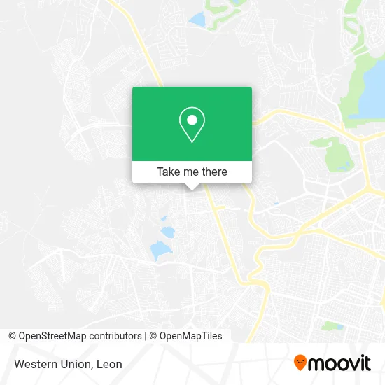 Western Union map