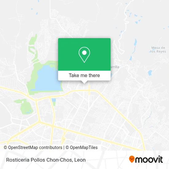 Rosticeria Pollos Chon-Chos map