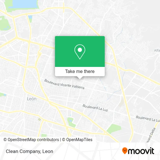Clean Company map