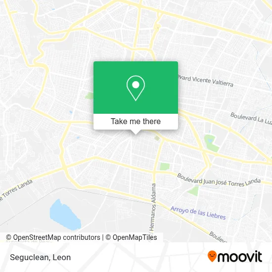Seguclean map