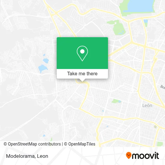 Modelorama map