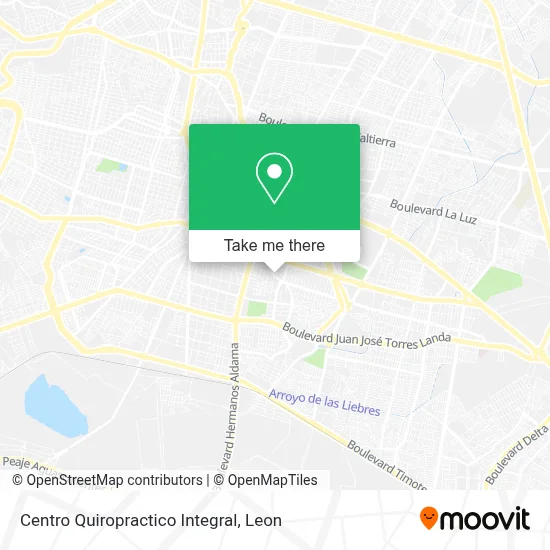 Centro Quiropractico Integral map