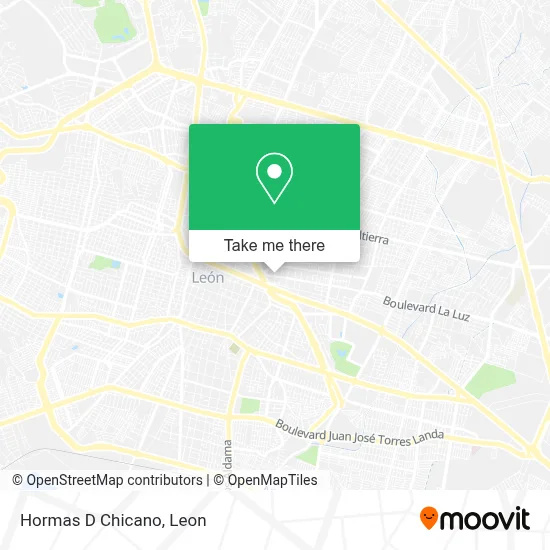 Hormas D Chicano map
