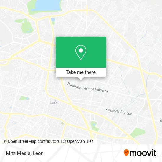 Mitz Meals map