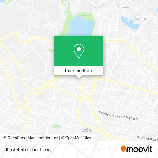 Itech-Lab León map