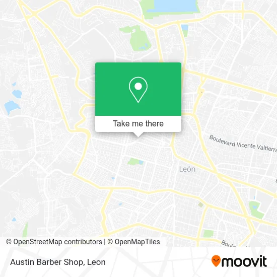 Austin Barber Shop map