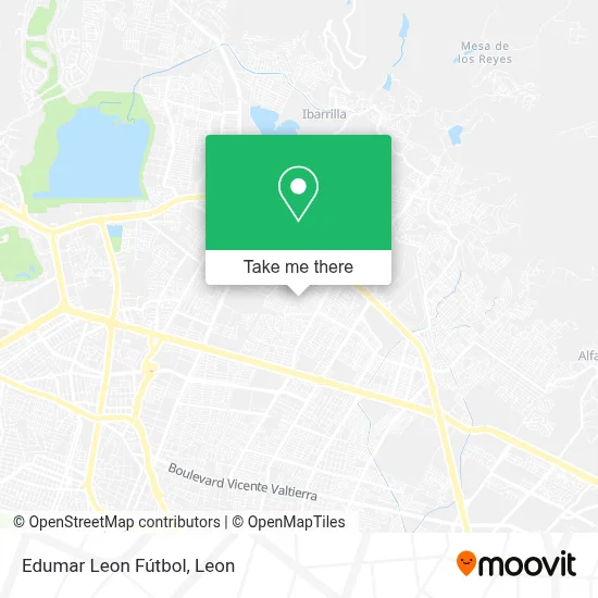 Edumar Leon Fútbol map