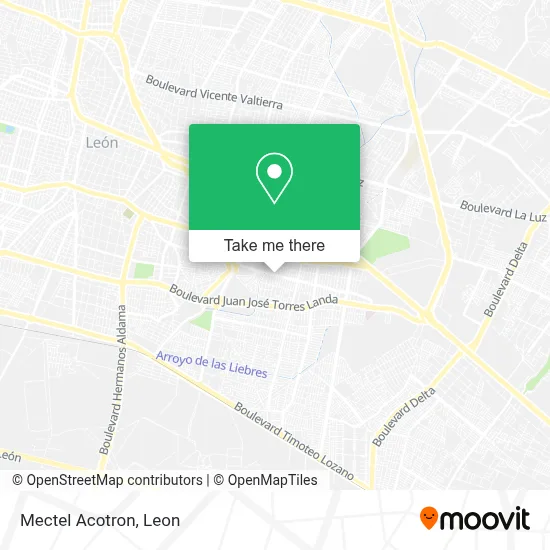 Mectel Acotron map