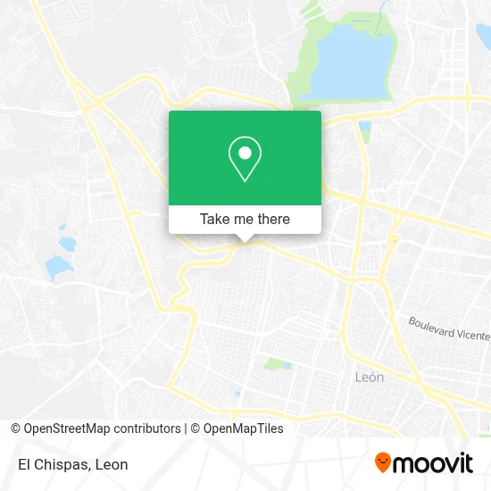 El Chispas map