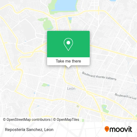 Repostería Sanchez map
