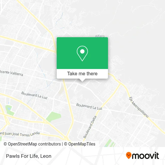 Pawls For Life map