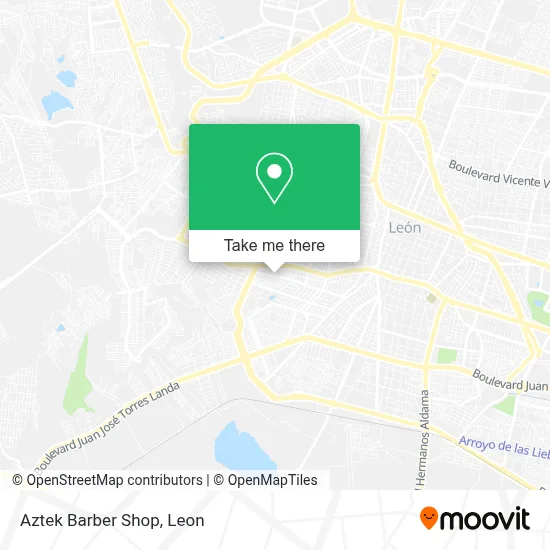 Aztek Barber Shop map