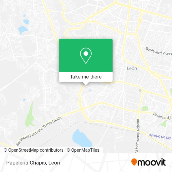 Papeleria Chapis map