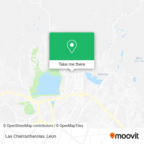 Las Charcucharolas map