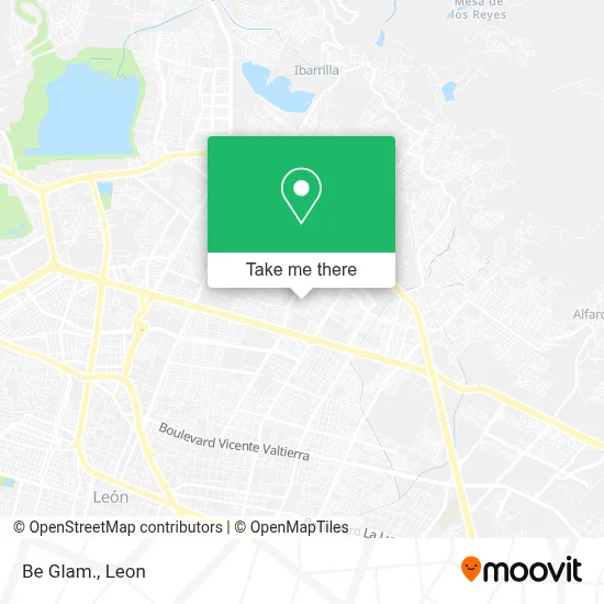 Be Glam. map