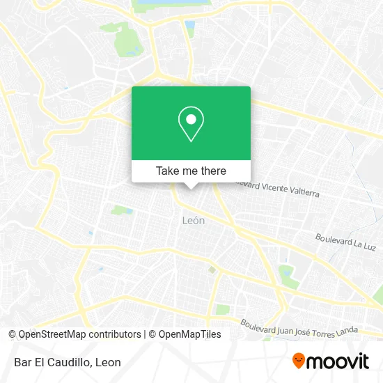 Bar El Caudillo map
