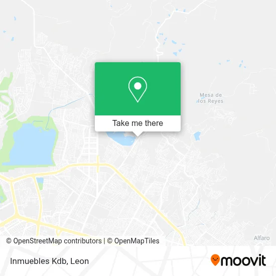 Inmuebles Kdb map