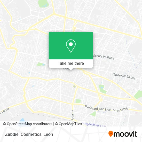 Zabdiel Cosmetics map