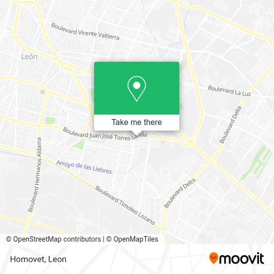 Homovet map