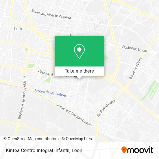 Kintea Centro Integral Infantil map