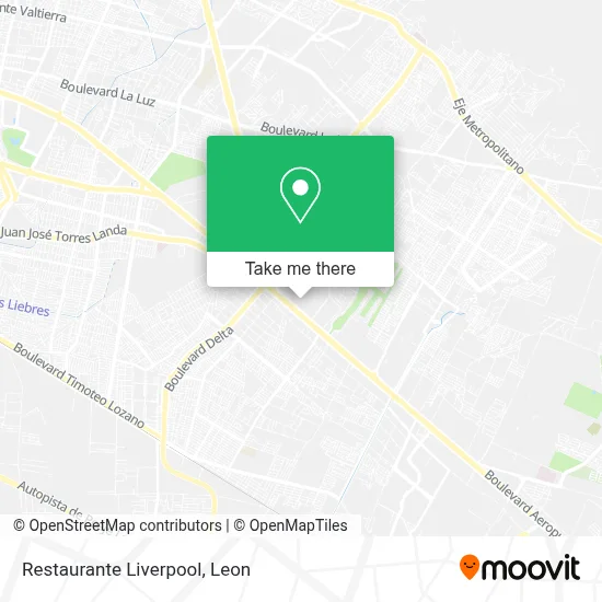 Restaurante Liverpool map