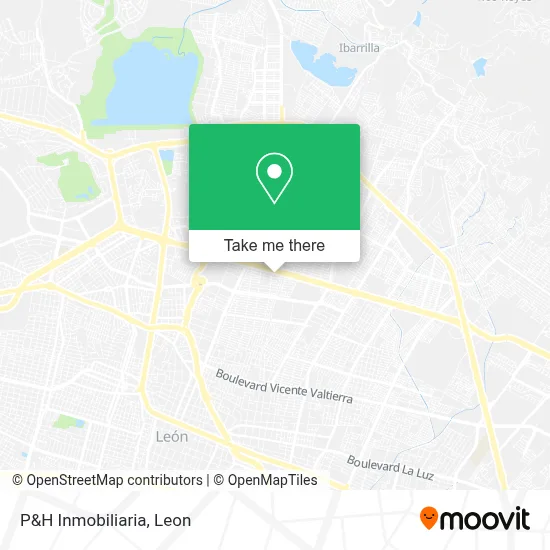 P&H Inmobiliaria map