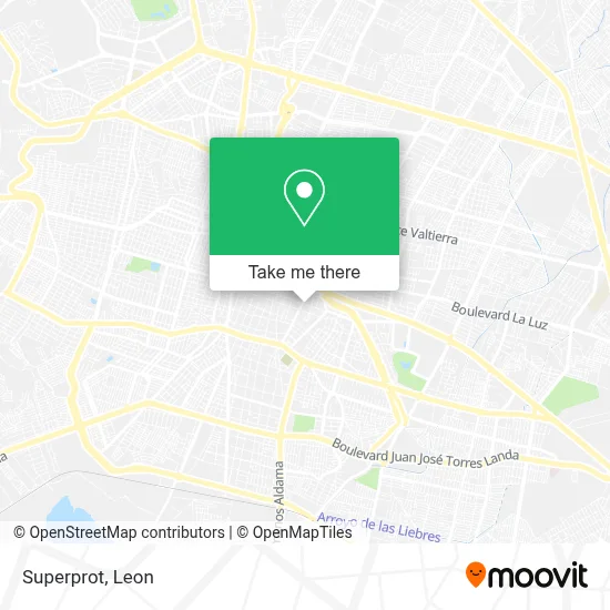 Superprot map