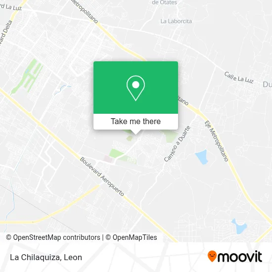La Chilaquiza map