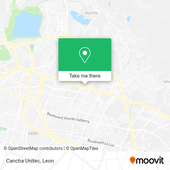 Cancha Unitec map