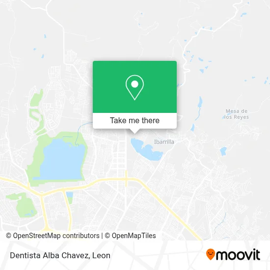 Dentista Alba   Chavez map