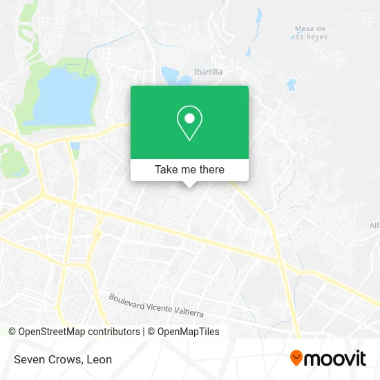 Seven Crows map