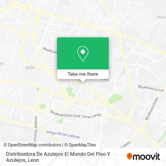 Distribuidora De Azulejos El Mundo Del Piso Y Azulejos map