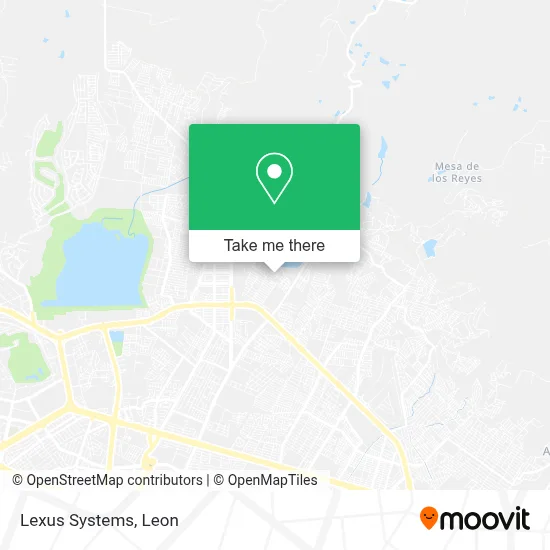 Lexus Systems map