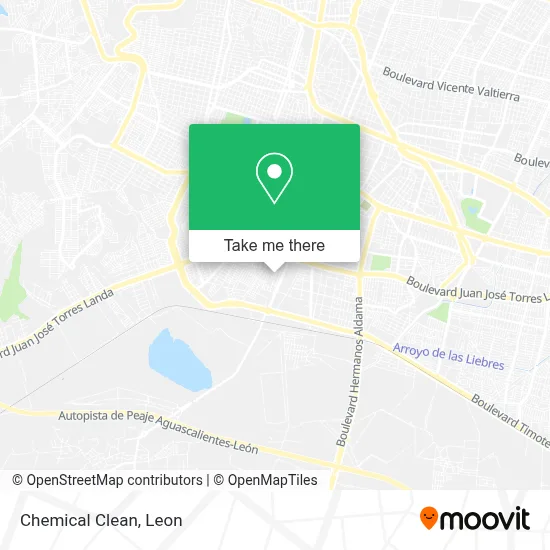 Chemical Clean map