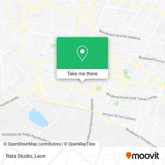 Rata Studio map