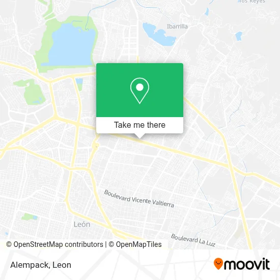 Alempack map