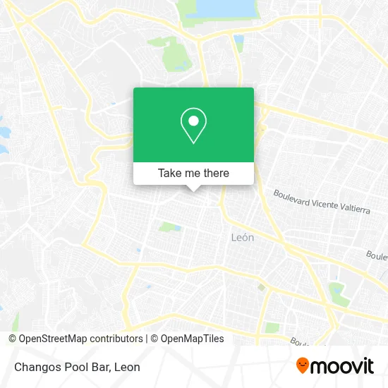 Changos Pool Bar map