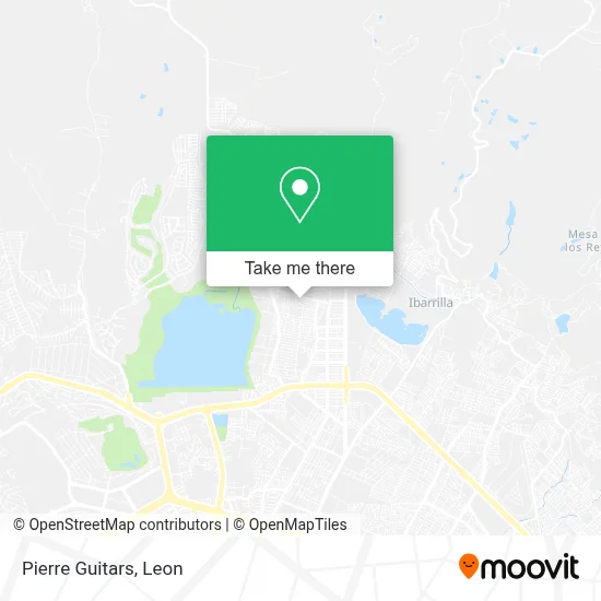 Pierre Guitars map