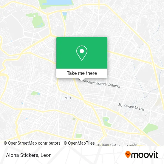 Aloha Stickers map