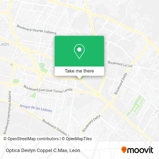 Optica Devlyn Coppel C.Max map