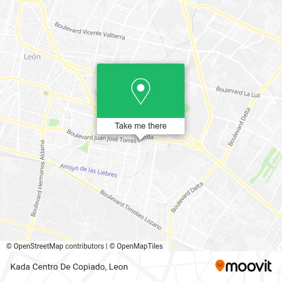 Kada Centro De Copiado map
