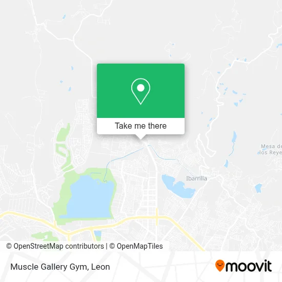 Muscle Gallery Gym map
