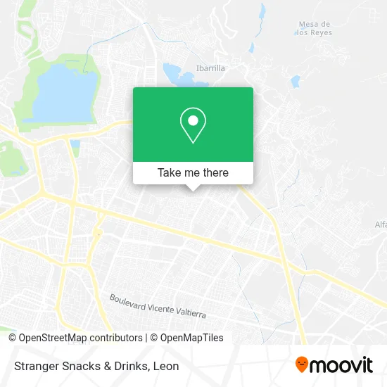 Stranger Snacks & Drinks map